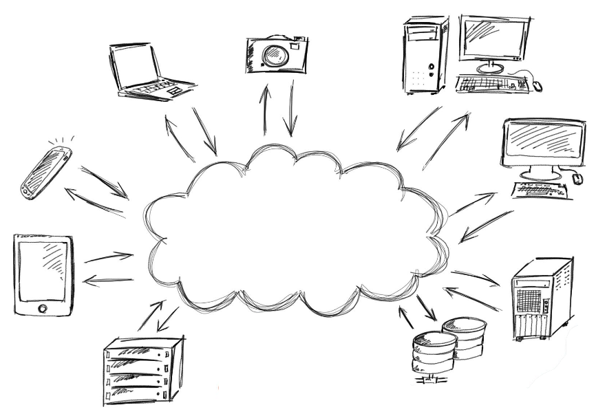 technology stack illustration